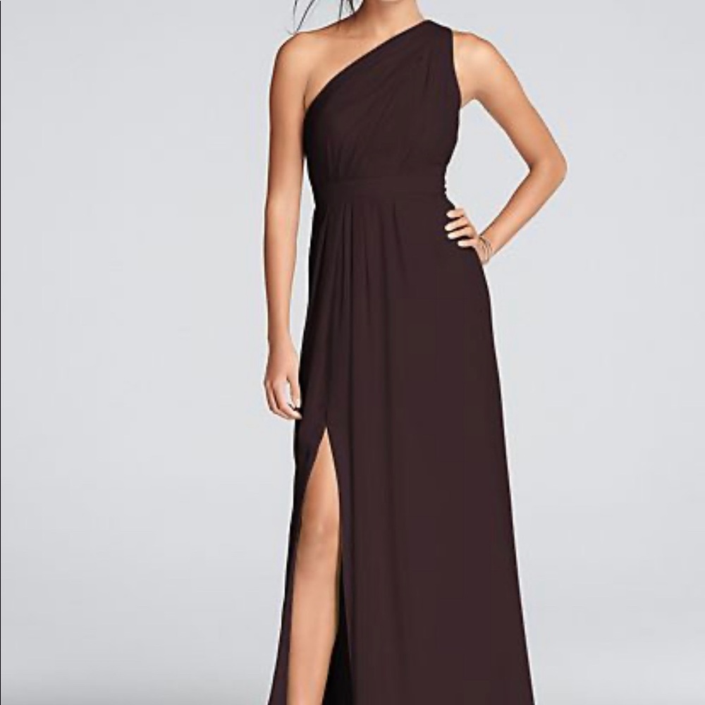 Black bridesmaid dress